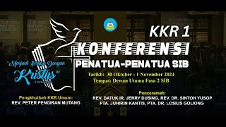 KKR1  Konferensi Penatuapenatua [upl. by Ahseen]