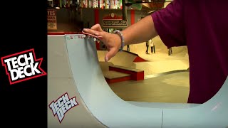 Tech Deck Tutorials Advanced Vert Tricks [upl. by Ahsiemat627]