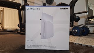 Unboxing the PlayStation Disc Drive PS5 [upl. by Anivas40]