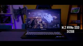 Play Your Way with GIGABYTE G5 LAPTOP  AORUSIndia [upl. by Malliw344]