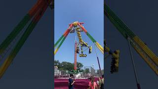 Freak Out Ride at Lincolnwood Fest July 27th 2024 By Windy City Amusements ride fairgroundrides [upl. by Vina789]