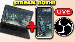 How to stream in horizontal and vertical at the same time in OBS [upl. by Faires]