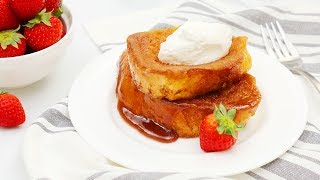 3 NEW French Toast Recipes  Creme Brulee Banana Bread Ham amp Swiss [upl. by Uoliram]