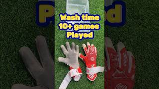 Goalkeeper gloves wash and care with gloveglu tRANCE [upl. by Auot]