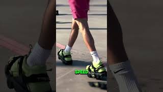 Moonwalker shoes🔥shortvideo viralvideo facts technology [upl. by Chellman]