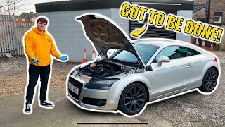 CHANGING THE CAM FOLLOWER ON THE MK2 THE AUDI TT [upl. by Primalia205]