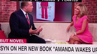 Alisyn Camerota HOT Tanned Legs and More in A Bright Pink Mini [upl. by Ahtanamas]