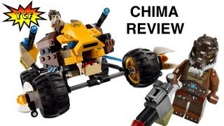 LEGO Chima 70002 Lennox Lion Attack Review Legends of Chima 2013 with 2 Minifigures [upl. by Nnairac]