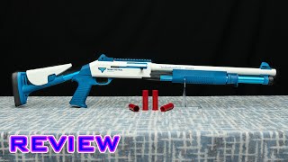 REVIEW Chinese Foam Flinging Shotgun w Shell Ejection  GARBAGE [upl. by Joel]