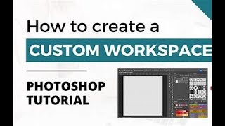 How to Create a New Workspace in Adobe Photoshop  StepbyStep Tutorial ladobephotoshop workspace [upl. by Yllaw]