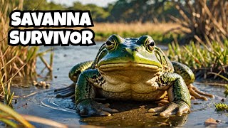 Savannas Deadliest The African Bullfrog [upl. by Eedoj472]