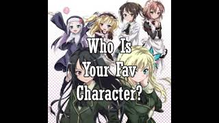 Who is your Favorite Haganai I dont have many friends Character bokuwatomodachigasukunai [upl. by Sherlock]