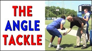 Tackling Skills and Drills  Angle tackle featuring Coach Jeff McInerney [upl. by Ailemaj]