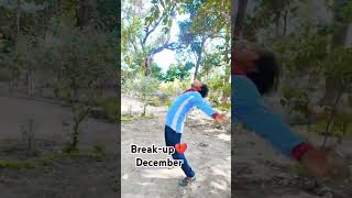 Breakup 💔 😭 😜 🤩 December ka Mahina me funny comedy shortvideos [upl. by Reklaw]