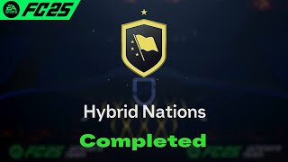 Hybrid Nations SBC Solution Completed  Cheapest Solution FC 25 [upl. by Ydnik53]