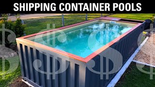 Should you buy a shipping container pool [upl. by Aneehsak94]