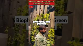 Artificial Green Wall design amp Installation l Biophilic wall design shorts ytshorts greenwall [upl. by Barbara-Anne]