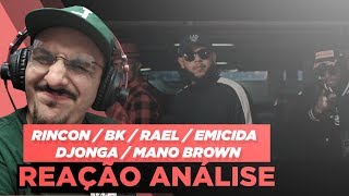 Devastoprod Pt Rincon Bk Rael Emicida Djonga E Mano Brown  O Céu É O Limite Reação Análise [upl. by Lleret]