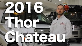 2016 Thor Chateau 26A Walkthrough Tom Stinnett RV [upl. by Yddeg]