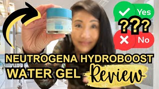 NEUTROGENA Hydro Boost Water Gel Aqua Gel Moisturizer REVIEW [upl. by Peck]