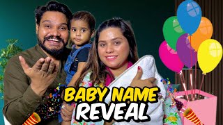 Baby Name Reveal Ceremony 🎉🫶🏻  Haroon Raj Vlogs [upl. by Terrag178]