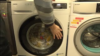 Review of Zanussi Flextime ZWF843A2DG 8kg 1400 spin washing machine [upl. by Halliday]