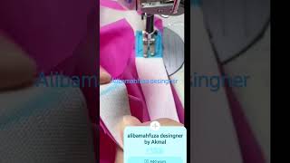 tag your friendalibamahfuza desingner shortstrending viral sewing elastic stitching [upl. by Greenwood779]