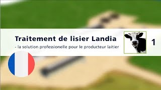 Traitement de lisier Landia 15 Lavage de laire dattente [upl. by Ocsirf494]