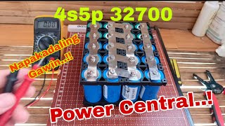 12V 32700 4s5p 30ah lifepo4 battery POWER CENTRAL [upl. by Elinnet]