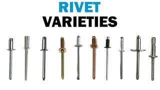 POP Rivet Types and Materials  Fasteners 101 [upl. by Louie326]