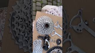 Bike transmission service and cleaning satisfying service mtb [upl. by Arne]