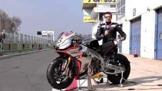 RSV4 Superbike 2015  Onboard with Max Biaggi [upl. by Dnalram475]