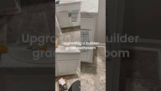 Upgrading My Builder Grade Bathroom [upl. by Atikan]