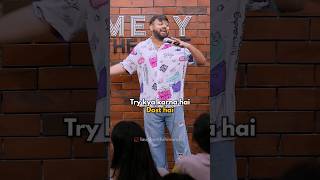 Best Friend pe quotTRYquot maar raha standupcomedy indianstandup comedy standupcomedyclub standup [upl. by Pearlstein957]