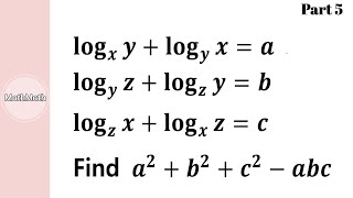 EampL  HOW TO Logarithmic Expression Part 5 [upl. by Holden]