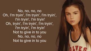 Selena Gomez  Bad Liar Lyrics [upl. by Sueddaht563]