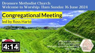 Dromore Methodist Church worship [upl. by Ecnahs]