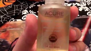 Acure Organics Seriously FirmingGlowing Facial Serum REVIEW [upl. by Anatole]