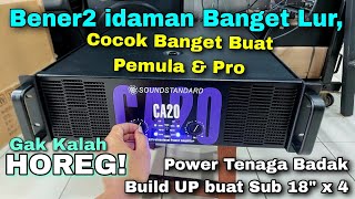 GAK USAH RAGU DENGAN POWER INI  CA20 SOUNDSTANDAR BODY PANJANG FULL 4 KIPAS TERBAIK GLERRRRRRRRR [upl. by Godrich]