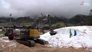 Snowfarming in Ramsau am Dachstein  Loipen im November garantiert [upl. by Anoiek]