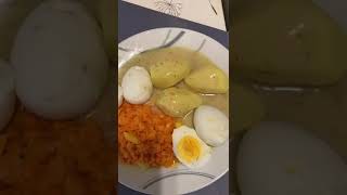 Senfeier 🥚mit frischen Kartoffeln 🥔 und DillSenfsoße und frischen Möhren Salat 🥕😊👨‍🍳❤️ [upl. by Nalaf]