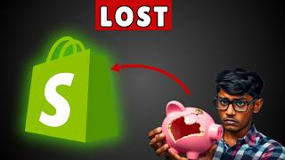 How I Lost Rs 3000 on Shopify Dropshipping  and What You Can Learn [upl. by Adnawahs759]