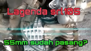 yamaha lagenda masuk block 55mm part3 [upl. by Notsnarc923]