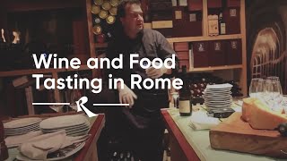 Wine Tasting in Rome  Rimessa Roscioli old location [upl. by Wartow756]