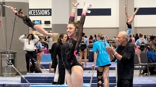 Jasmine Cawley  Bars  2024 Kupets Pink Invitational  Level 10 [upl. by Raynata]