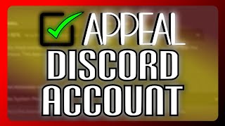 How To Appeal Your Disabled Discord Account In 2024  Discord Swift Tutorials PART 11 [upl. by Asina]