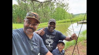 Lil Ts First Fishing Trip accompanied by Art Fennell quotCOUNTRYSTYLEquot May 2024 [upl. by Nibot354]