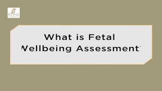 What is Fetal Wellbeing Assessment [upl. by Sutherlan]