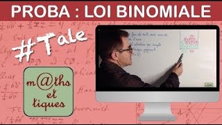 Calculer une probabilité avec une loi binomiale  Terminale [upl. by Krishnah727]