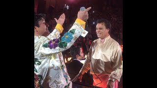 JUAN GABRIEL Y SU MEJOR IMITADOR RECONOCIDO REY ROJAS [upl. by Leuqram520]